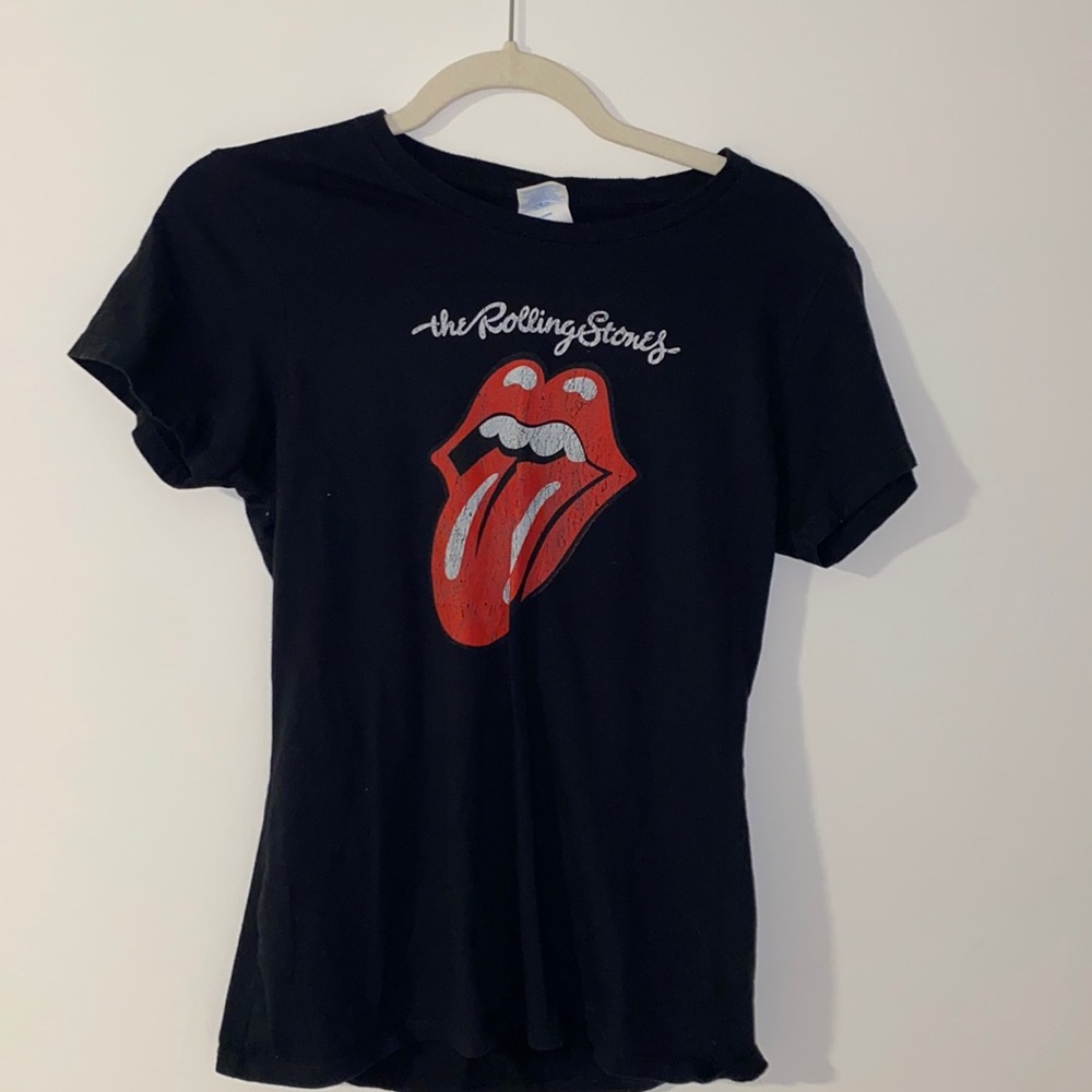 Rolling Stones Black Tshirt